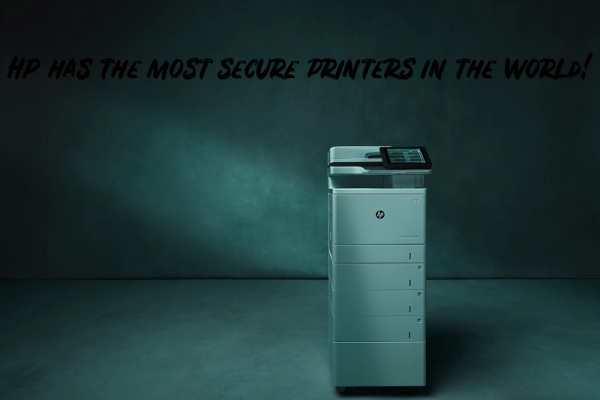 hp printer with security